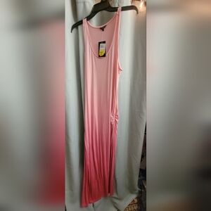 Hamptonite NY sz m pink ombre maxi dress NWT